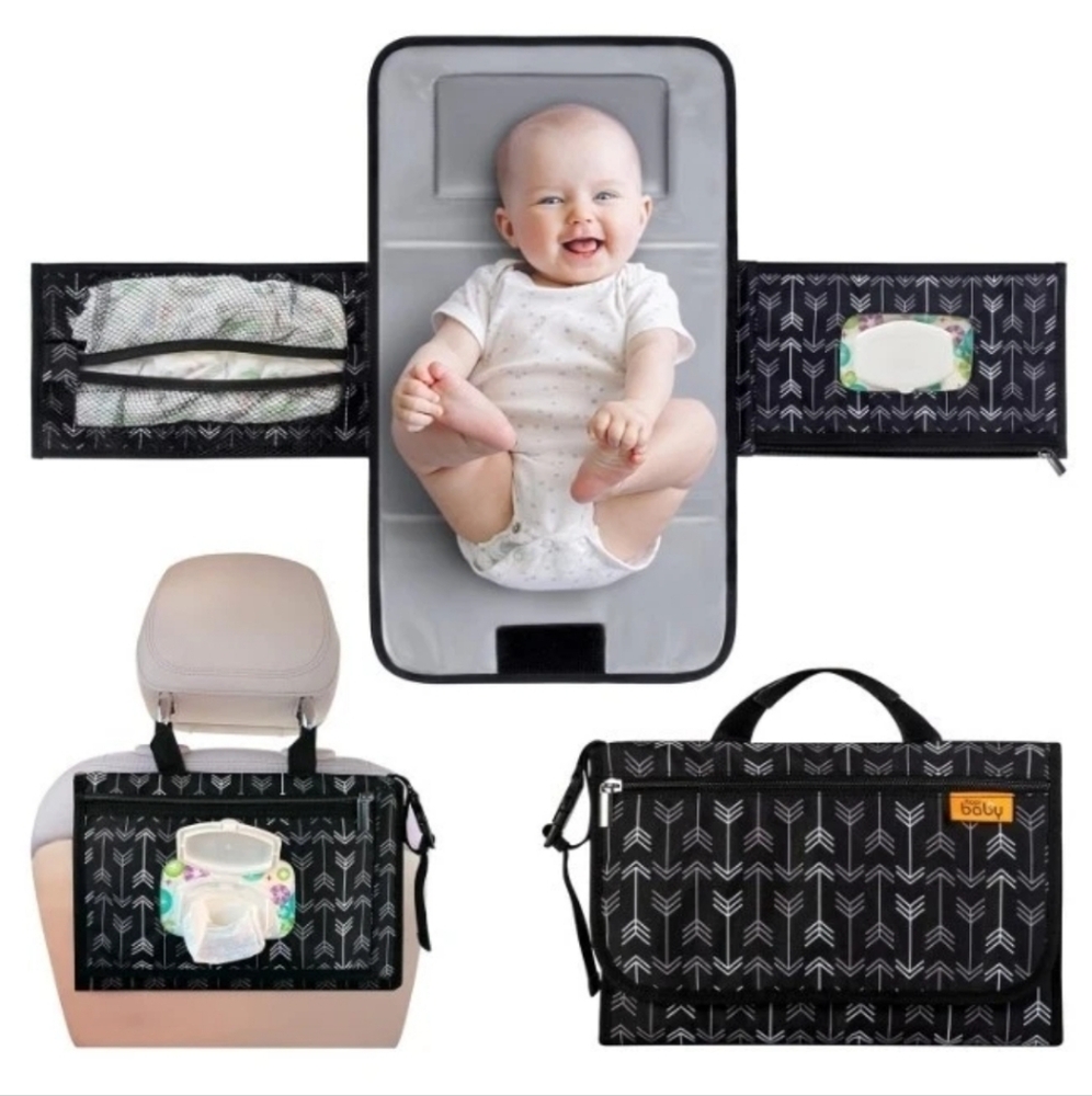 Kopi Baby Portable Diaper Changing Pad Mat Lots Of Storage Perfect For Travel